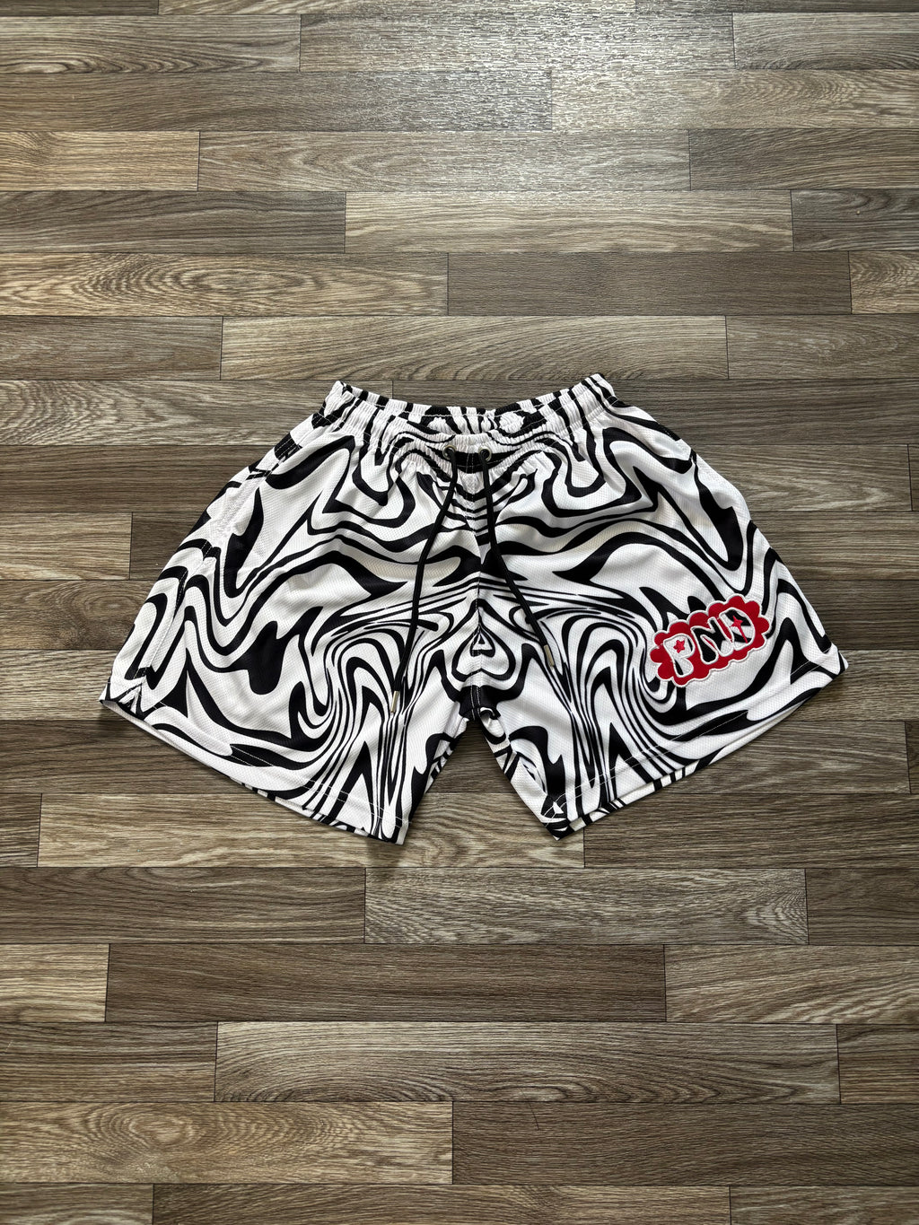 Black n White Shorts