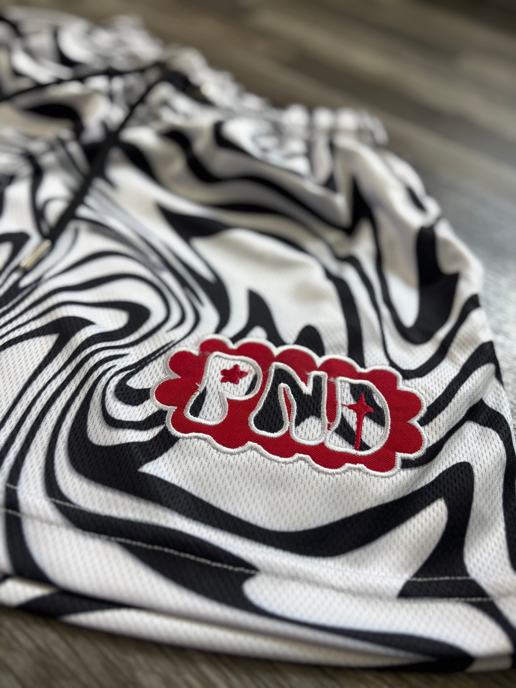Black n White Shorts